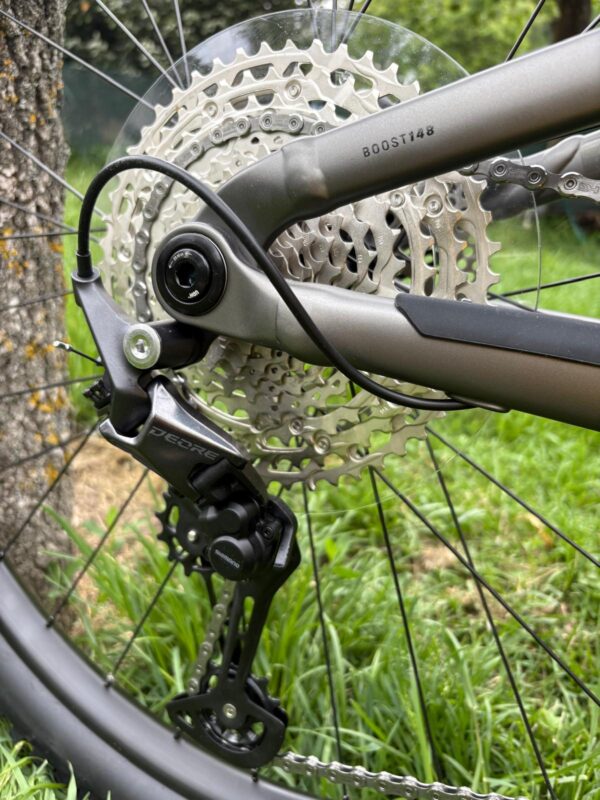 Trek Top Fuel 5 4e gen Gris Mat Mercury – Image 5